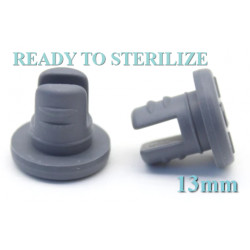 13mm Ready to Sterilize Lyophilization Vial Stoppers, bag of 5000