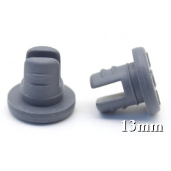 13mm Vial Stopper, Bromobutyl 2-Leg Lyophilization, Bag of 1000