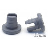 13mm Vial Stopper, Bromobutyl 2-Leg Lyophilization, Bag of 1000