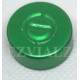 20mm Center Tear Out Unlined Aluminum Vial Seals, Green, Bag of 1000