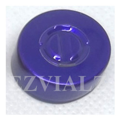 20mm Center Tear Out Unlined Aluminum Vial Seals, Purple, Bag of 1000