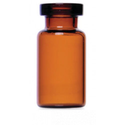 3ml Amber Serum Vials, 17x37mm, Tray of 371