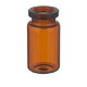 ISO 6R 5ml Amber Serum Vials 22x40mm, tray of 272 pieces