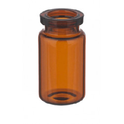 ISO 6R 5ml Amber Serum Vials 22x40mm, tray of 272 pieces
