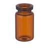 ISO 6R 5ml Amber Serum Vials 22x40mm, tray of 247 pieces