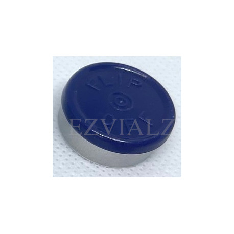 20mm Dark Blue Flip Off® Vial Seals, West Pharma, Bag of 1,000