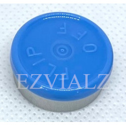 20mm Light Blue Flip Off® Vial Seals, West Pharma, Bag of 1,000