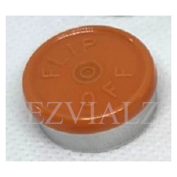 20mm Rust Orange Flip Off® Vial Seals, West Pharma, Bag of 1,000