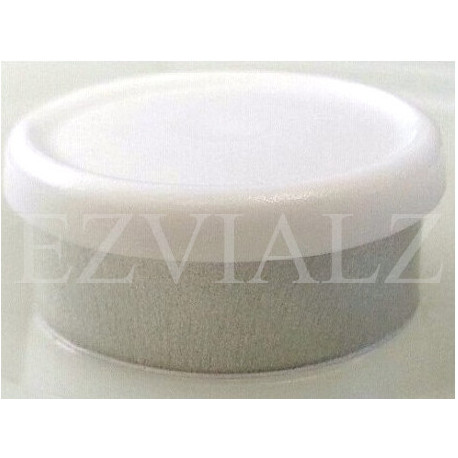 20mm White Matte Flip Cap Vial Seals, West Pharma, Bag of 1,000