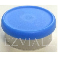 20mm Light Blue Matte Flip Cap Vial Seals, West Pharma, Bag of 1,000