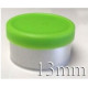 13mm Willow Green Matte Flip Cap Vial Seals, West Pharma, Bag of 1,000