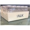 ALK 10mL Clear Sterile Serum Vials, Silver Seals, Pack of 25