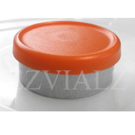 20mm Orange Peel Flip Cap Vial Seals, West Pharma, Bag of 1,000