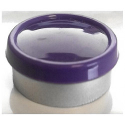 Purple 20mm Glossy Superior Flip Cap Vial Seals, Bag of 1,000
