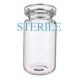 10mL Clear Sterile Open Vials, Ready to Fill, Case of 435 pieces