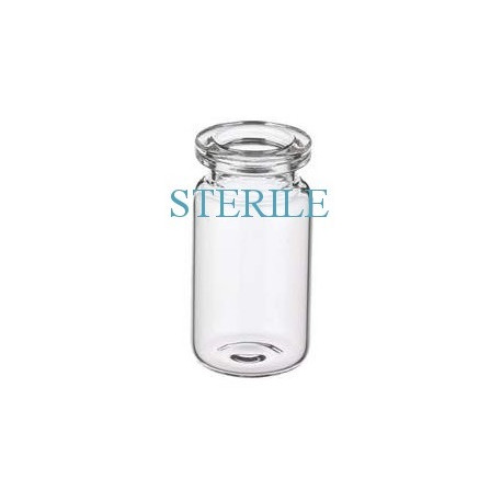 10mL Clear Sterile Open Vials, Ready to Fill, Case of 435 pieces