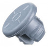 20mm Vial Stopper, 3-Leg Lyophilization Style with Thin Flange, Pack of 100