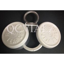 West 20mm Flip Off-Tear Off® Vial Seals, White, Bag 1000
