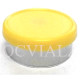 20mm Yellow Flip Cap Vial Seals, West Pharma, Bag of 1,000