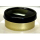 Black on Gold 20mm Glossy Superior Flip Cap Vial Seals, Bag of 1,000