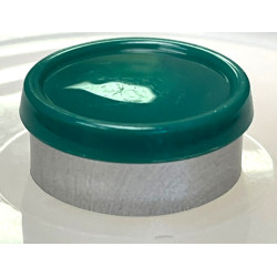 Purple 20mm Glossy Flip Cap Vial Seals, Bag of 1,000