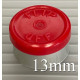 13mm Red Flip Off® Vial Seals, West Pharma, Bag of 1,000