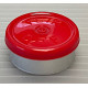 20mm Red Flip Off® Vial Seals, West Pharma, Bag of 1,000