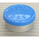 20mm Light Blue Flip Off® Vial Seals, West Pharma, Bag of 1,000