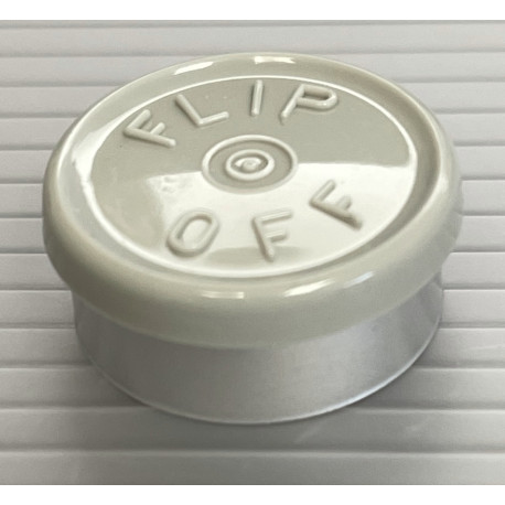 20mm Misty Gray Flip Off® Vial Seals, West Pharma, Bag of 1,000