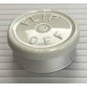 20mm Misty Gray Flip Off® Vial Seals, West Pharma, Bag of 1,000