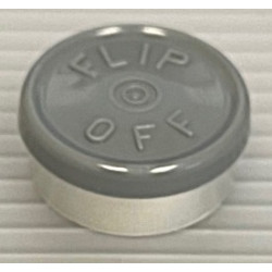 20mm Dark Gray Flip Off® Vial Seals, West Pharma, Bag of 1,000