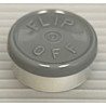 20mm Dark Gray Flip Off® Vial Seals, West Pharma, Bag of 1,000