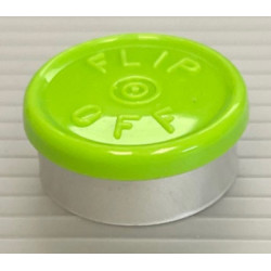 20mm Willow Green Flip Off® Vial Seals, West Pharma, Bag of 1,000