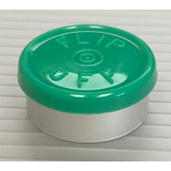 20mm Green Flip Off® Vial Seals, West Pharma, Bag of 1,000