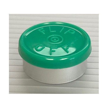 20mm Green Flip Off® Vial Seals, West Pharma, Bag of 1,000