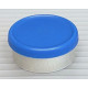 20mm Royal Blue Matte Flip Cap Vial Seals, West Pharma, Bag of 1,000