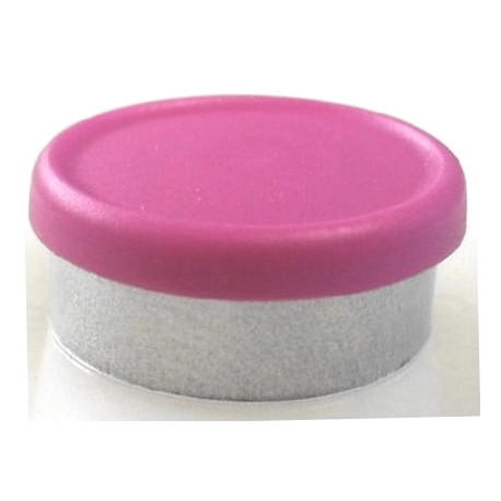 20mm Magenta Matte Flip Cap Vial Seals, West Pharma, Bag of 1,000