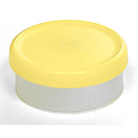 20mm Yellow Flip Cap Vial Seals, West Pharma, Bag of 1,000
