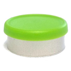 20mm Willow Green Flip Cap Vial Seals, West Pharma, Bag of 1,000