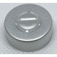 20mm Center Tear Out Unlined Aluminum Vial Seals, Natural, Bag of 1000