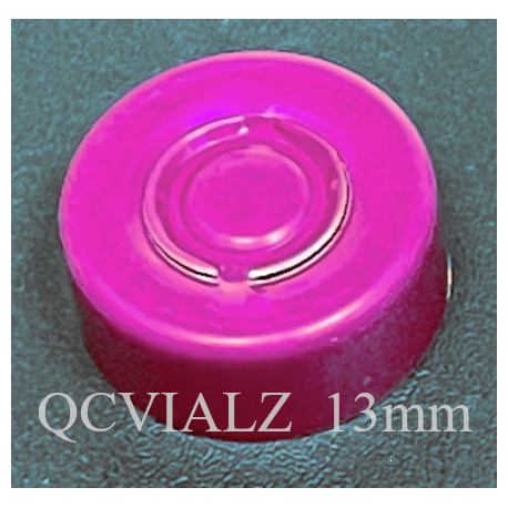13mm Aluminum Center Tear Vial Seals, Wine, Bag of 1,000