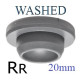 20mm Vial Stopper, Washed and Ready to Sterilize, Rupture Resistant, Bag of 1000