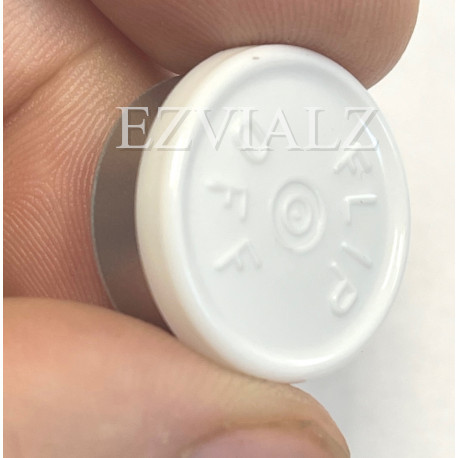 20mm White Flip Off® Vial Seals, West Pharma, Bag of 1,000