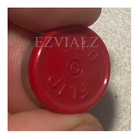 20mm Red Flip Off® Vial Seals, West Pharma, Bag of 1,000