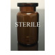 6mL Amber Sterile Open Vials, Ready to Fill, Tray of 176 pieces