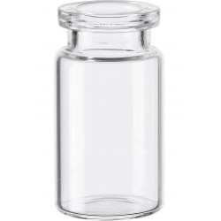 10mL Clear Serum Vials, 24x50mm, Case of 495