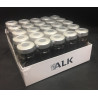 ALK 10mL Amber Sterile Serum Vials, Silver Seals, Pack of 25