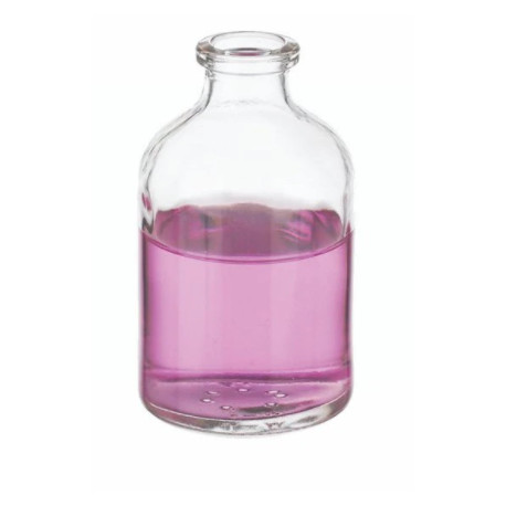 50ml Clear Molded Serum Bottle Vial, 43x73mm, Module of 68 pieces